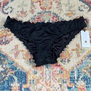 Ruffled bikini bottoms